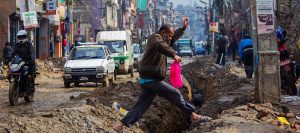 Digging-a-road-for-Melamchi-pipeline-16