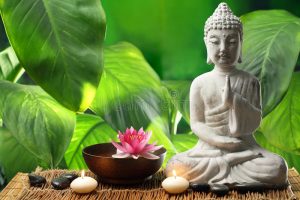 buddha-meditation-lotus-flower-burning-candles-43228400